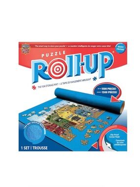 Roll-Up Puzzle Storage Mat - Blue 24 x 42